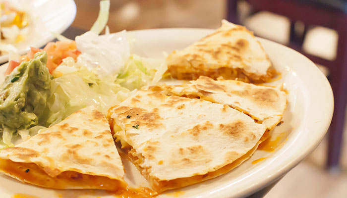 quesadillas